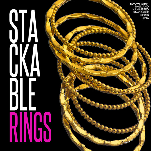 Pile Them High: Stackable Rings