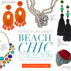 Kenneth Jay Lane’s ‘Beach Chic’ Collection is All You Need for Summer