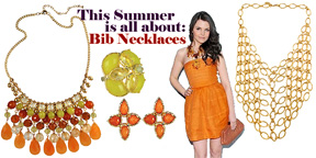 This Summer is all about: Bib Necklaces