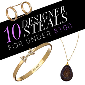 10 Designer Steals for Under $100