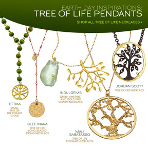 Earth Day Inspiration: Tree of Life Pendants