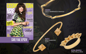 Get the Cover Look: Carly Rae Jepsen, Cosmopolitan, January 2013