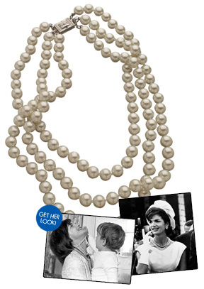 Jacqueline Onassis Kennedy’s Classic Pearls