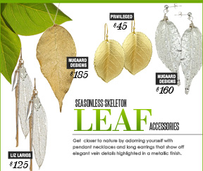 Seasonless Skeleton Leaf Accessories