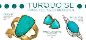 Turquoise Reigns Supreme for Spring