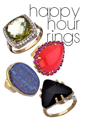 Shop Happy Hour-Worthy Cocktail Rings
