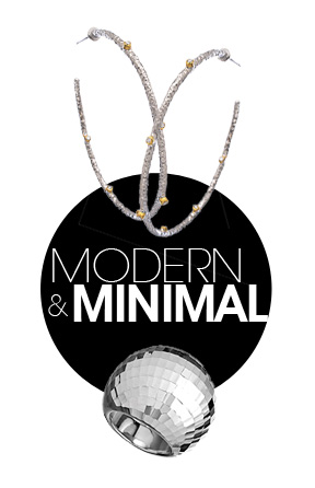 Minimal & Modern Silver Jewelry Steals the Show