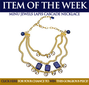 Item Of The Week: Minu Lapis Cascade Necklace