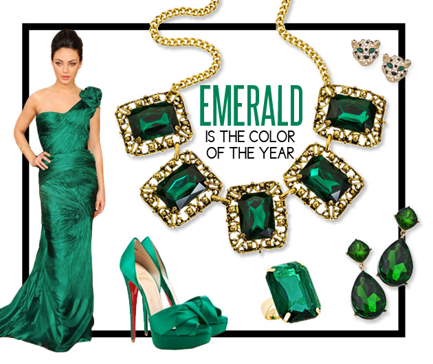 Don't Be Green With Envy, Rock Emerald Jewelry Today!