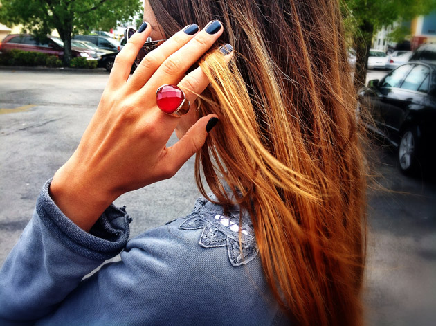 Item of the Week: Blu Bijoux Ruby Power Ring