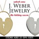 J. Weber Jewelry Is 25-50% Off For the Holidays