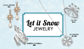 Baby, It’s Cold Outside…Warm Up With Snowy Jewelry