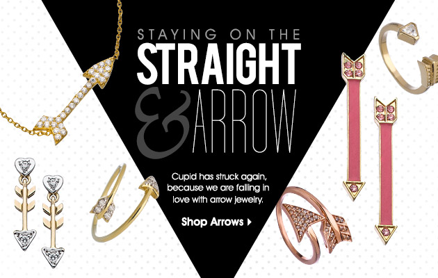 We're (Love) Struck By This Arrow Jewelry