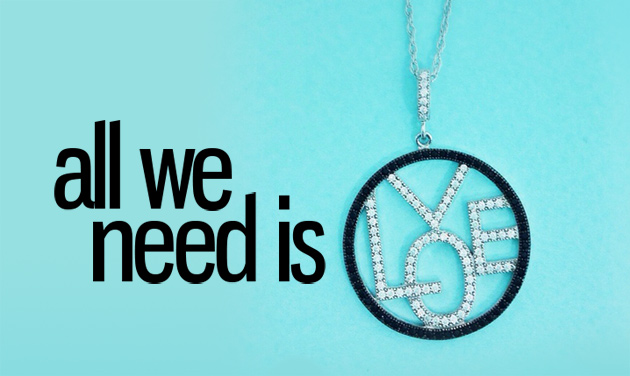 J. Weber's LOVE Pendant Necklace