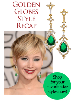 Golden Globes Fashion and Jewelry Round Up
