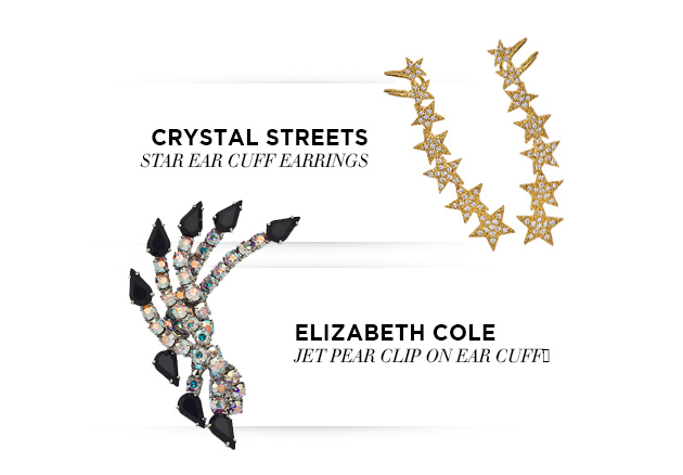 SAG Awards, earrings, crystal streets, Elizabeth Cole