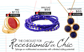 The Checklist for Recessionista Chic