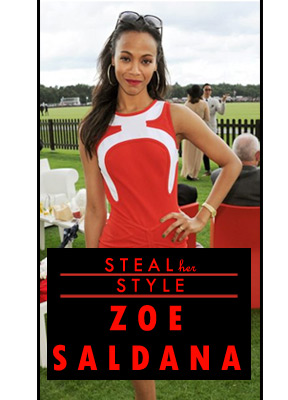 Steal Her Style : Zoe Saldana